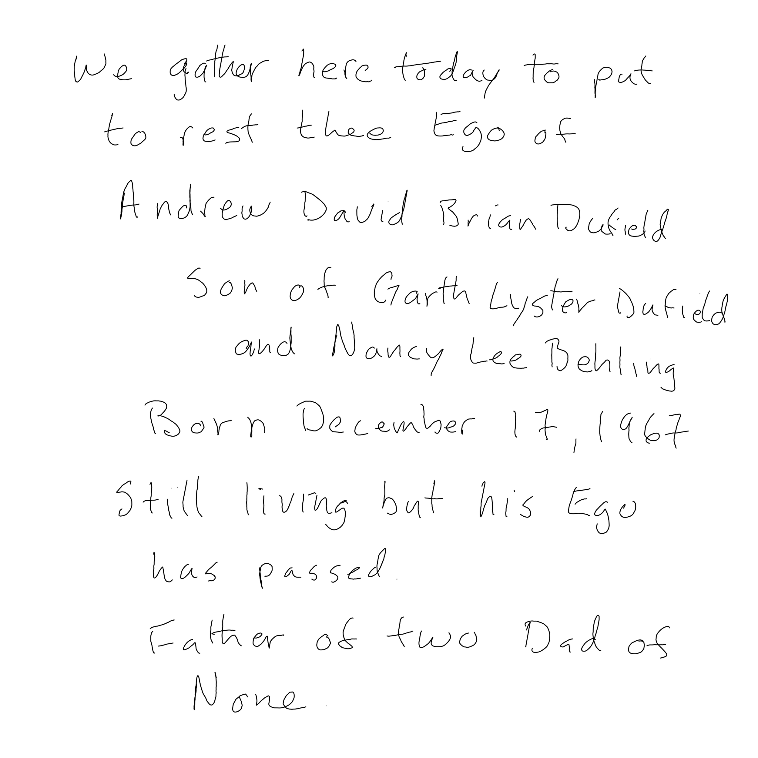 Ego Death