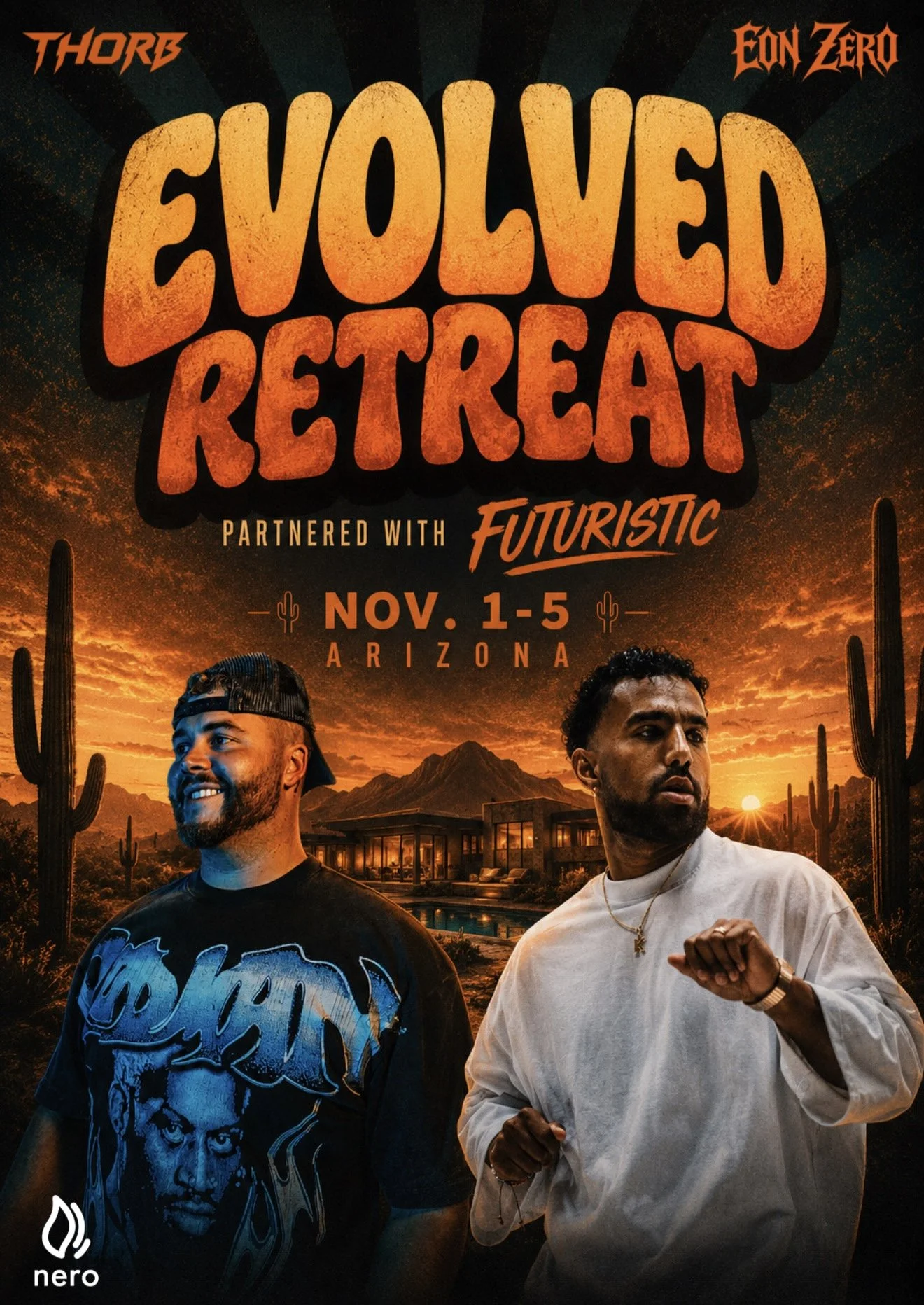 EVOLVED MUSIC RETREAT TICKET