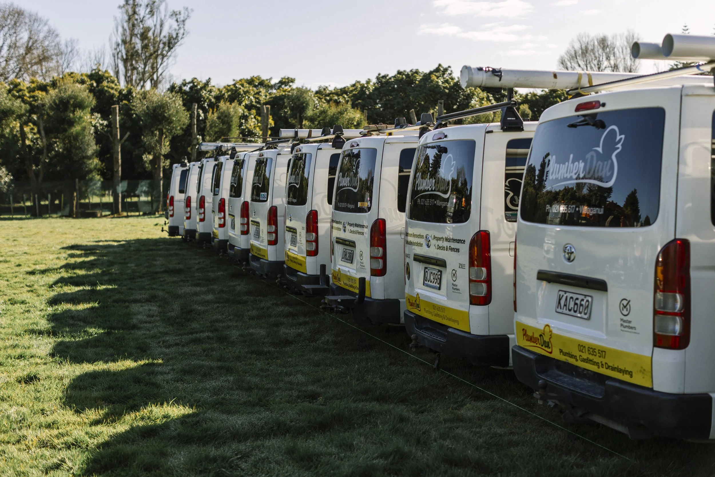 Plumber Dan team completing trade work for a Whanganui customer