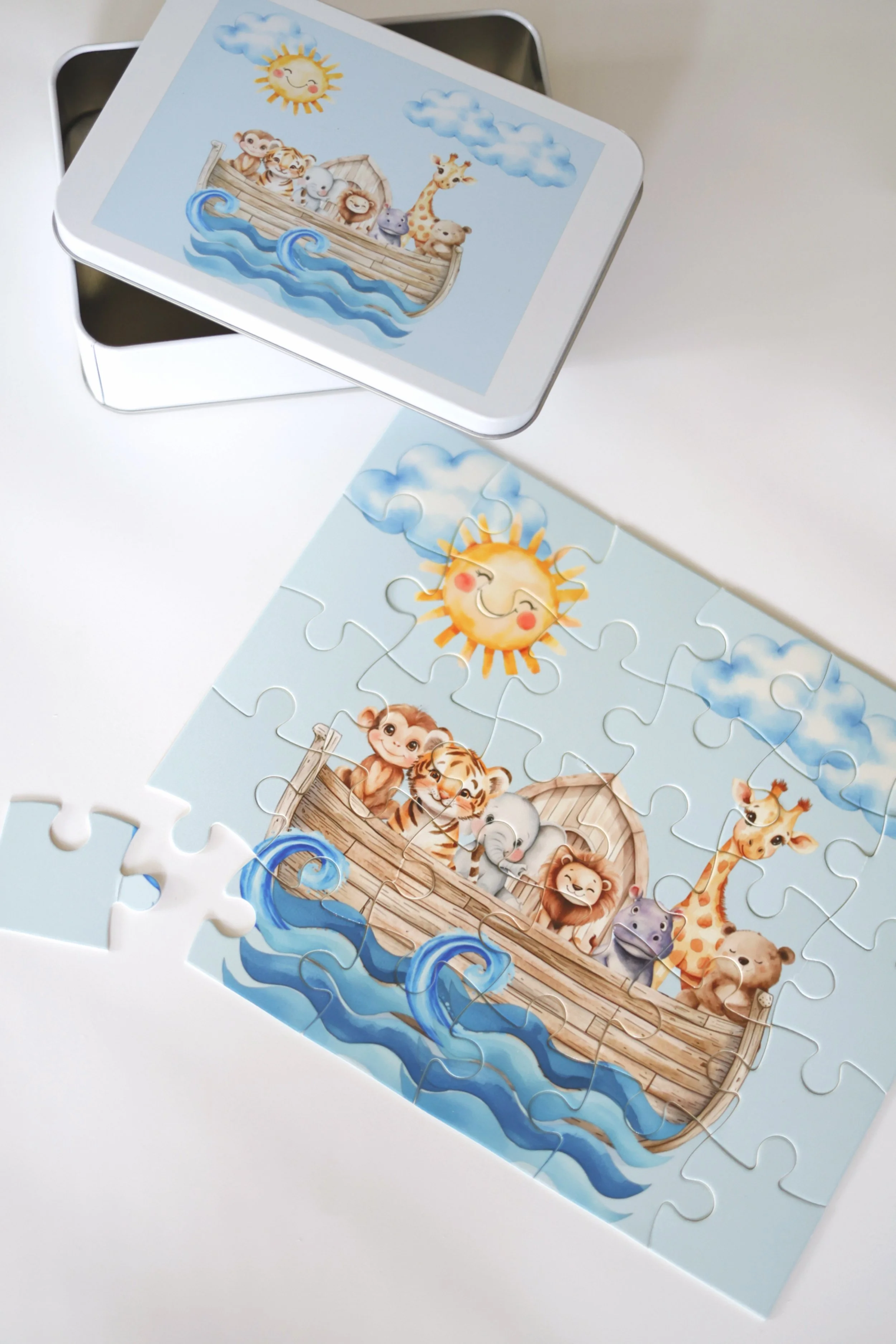 The Ark of Animals Jigsaw puzzle with Tin
