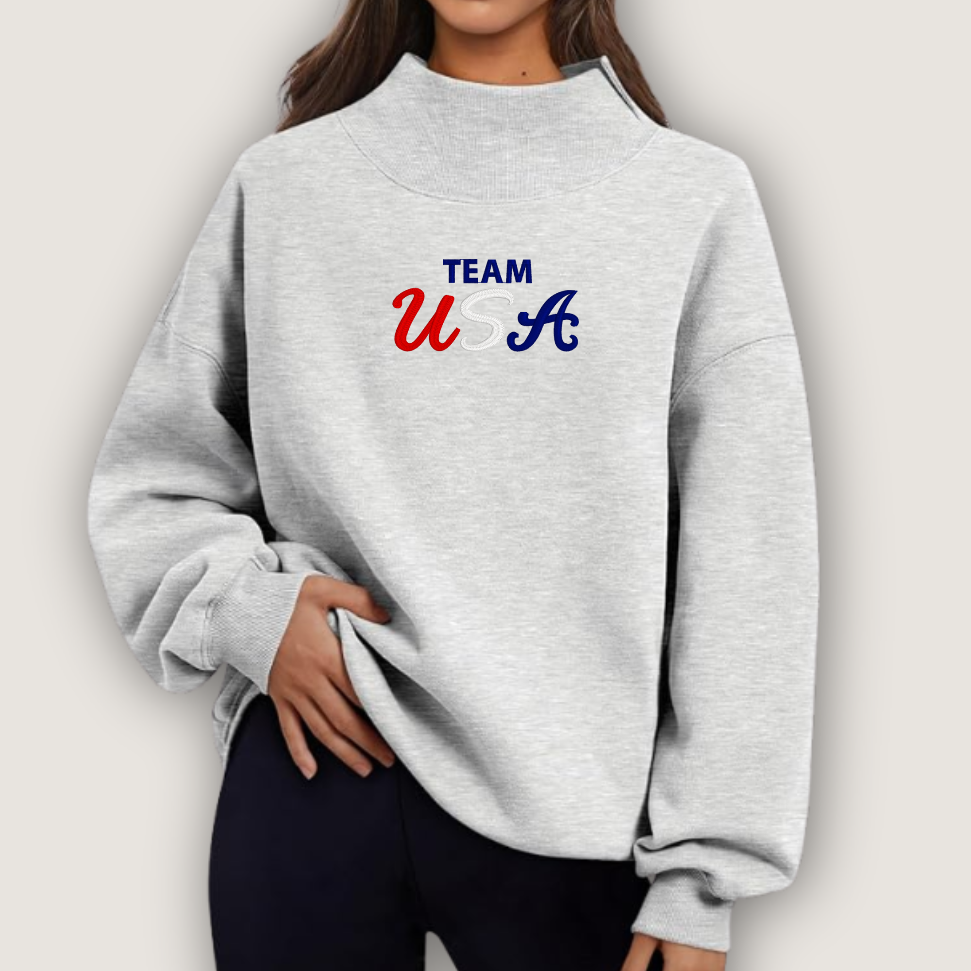 The USA Mock-neck