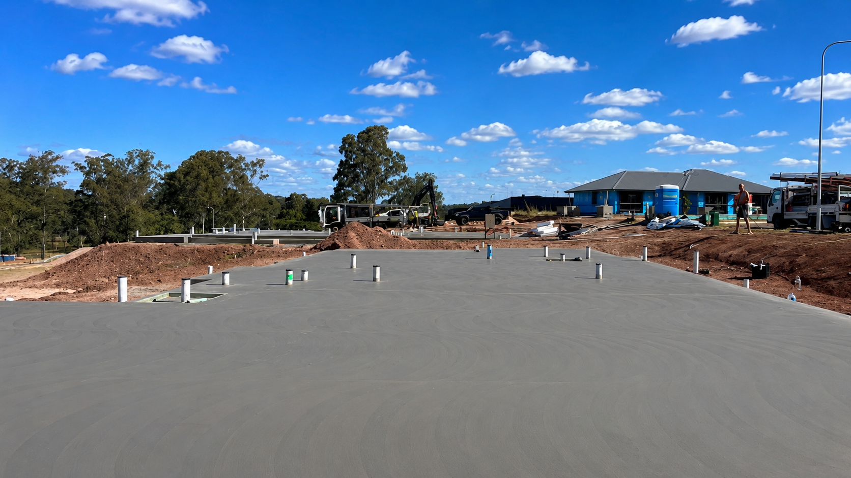 Concrete slab installation Hervey Bay