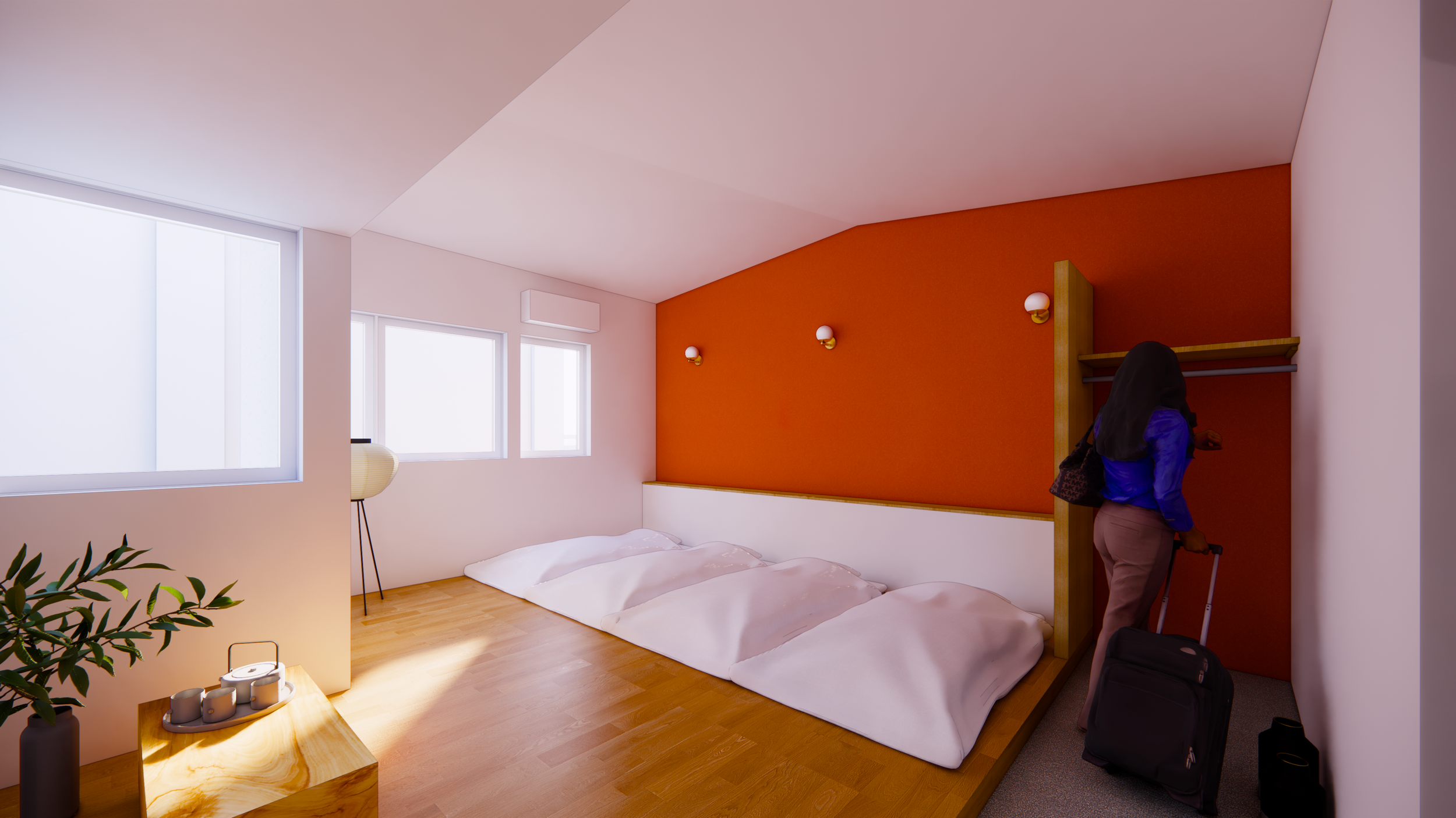 Hostel in Hachinohe Mutsuminato, 八戸にあるホステル、陸奥湊