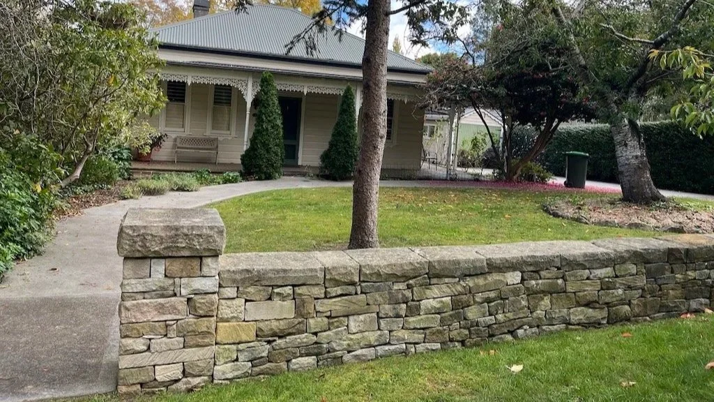 Stone retaining wall Southern Highlands