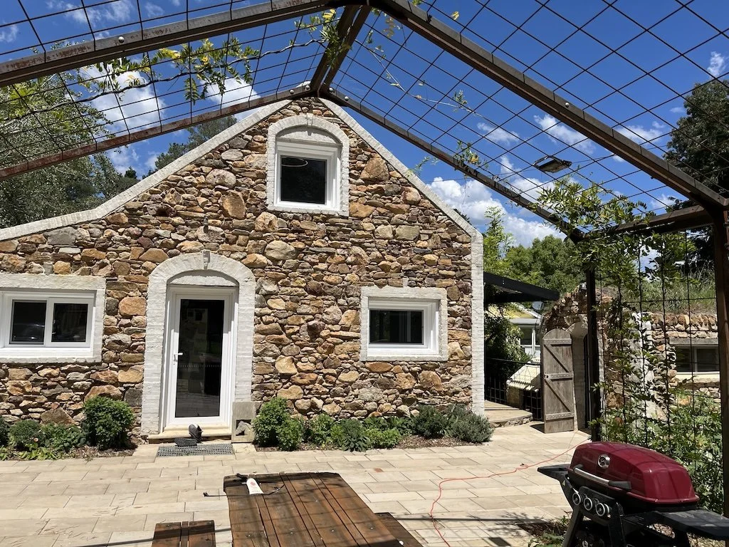 Solid stone cottage built by JT Stonewalls of the Southern Highlands NSW