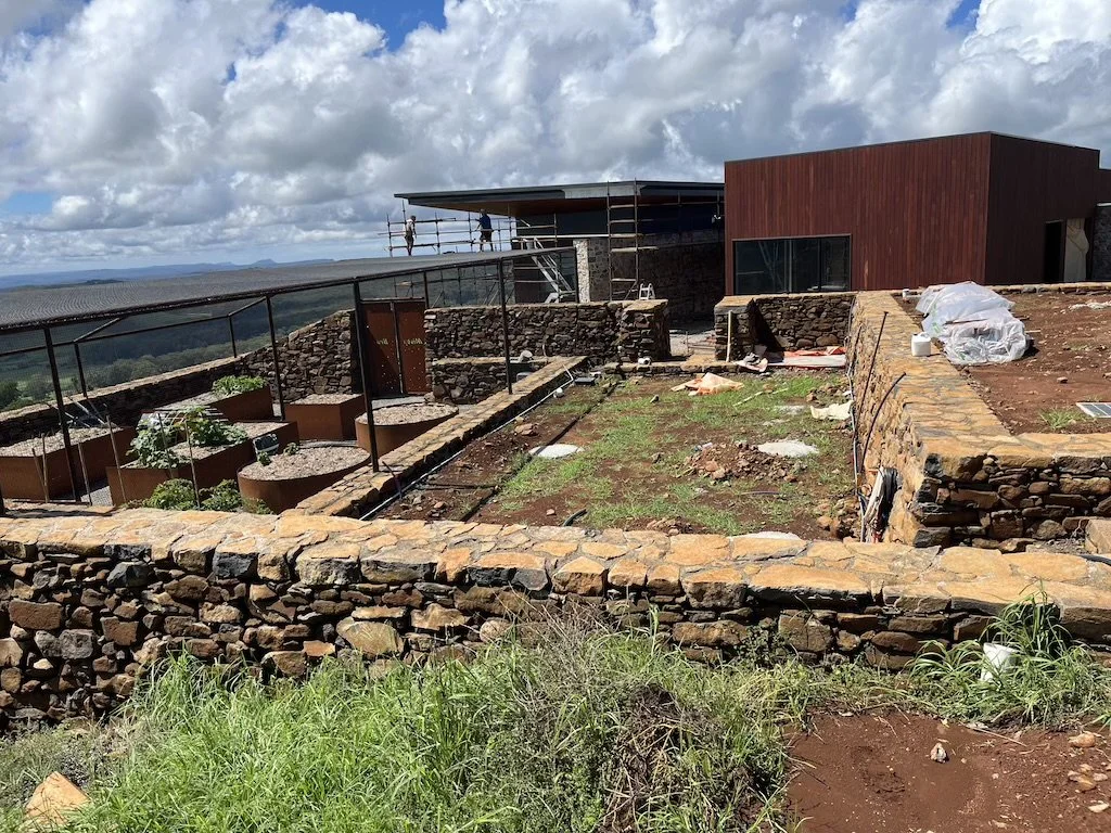 Bluestone retaining walls Southern Highlands