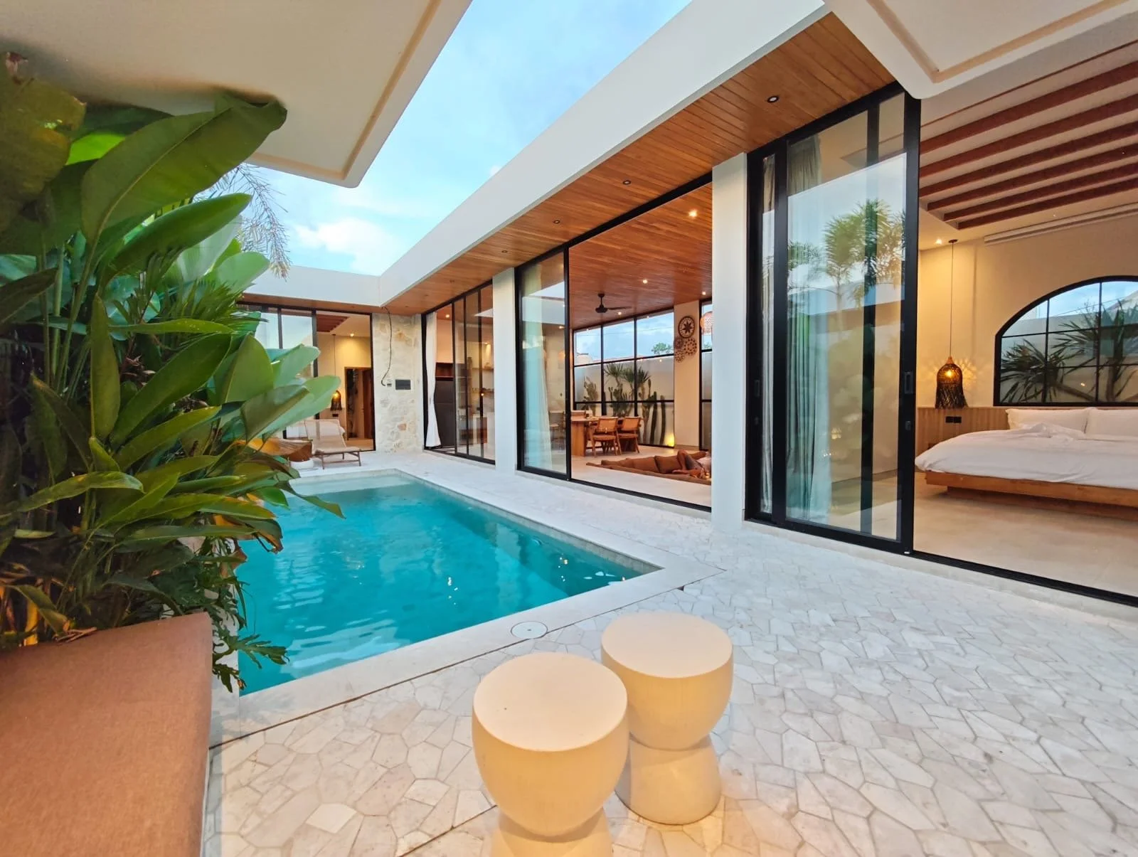 Luxury leasehold villa Bali 3 bedroom private pool near Canggu
