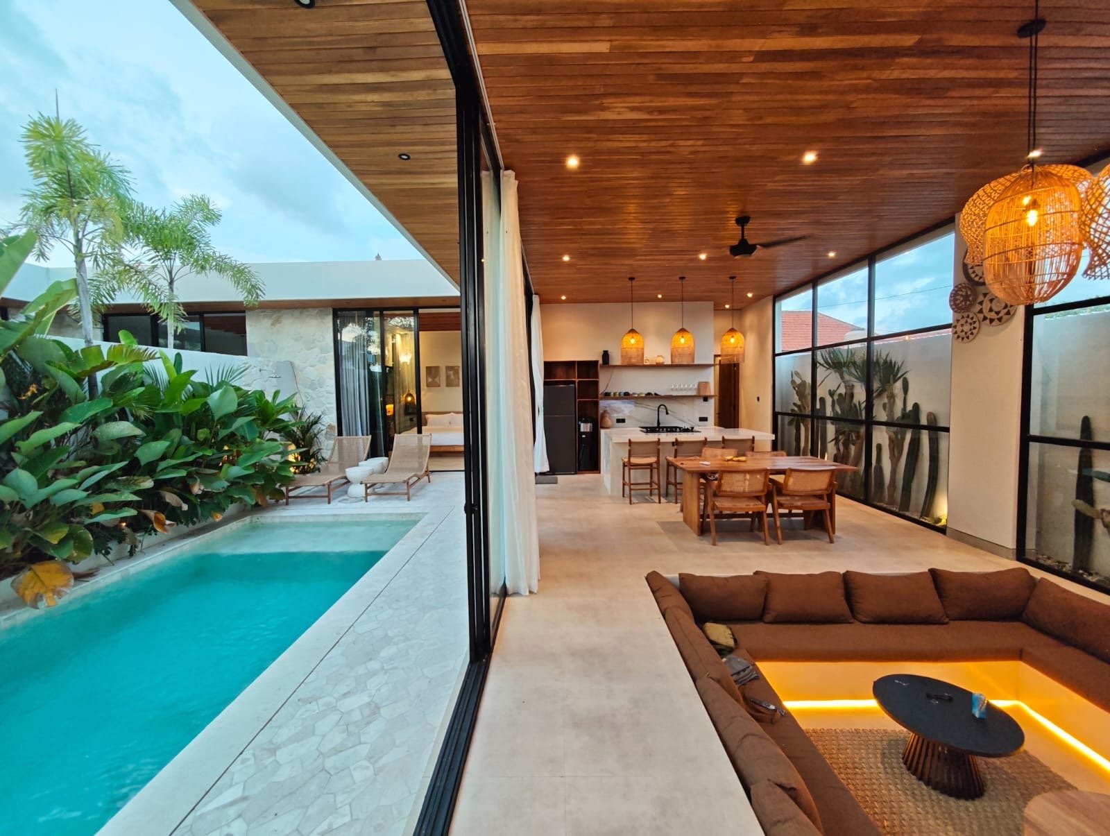 Private pool villa for lease Bali Canggu area