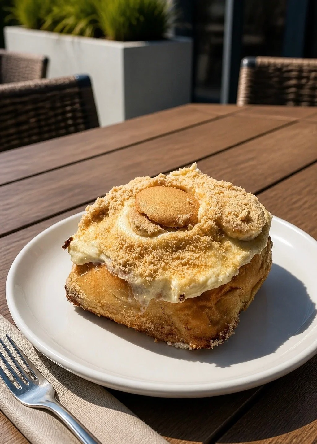 Banana Pudding Roll