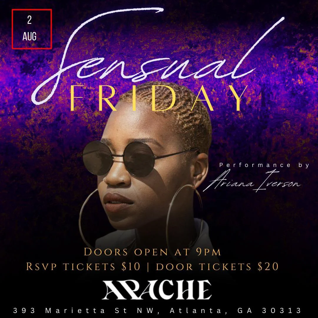 Sensual Friday 8/2 @Apache Cafe