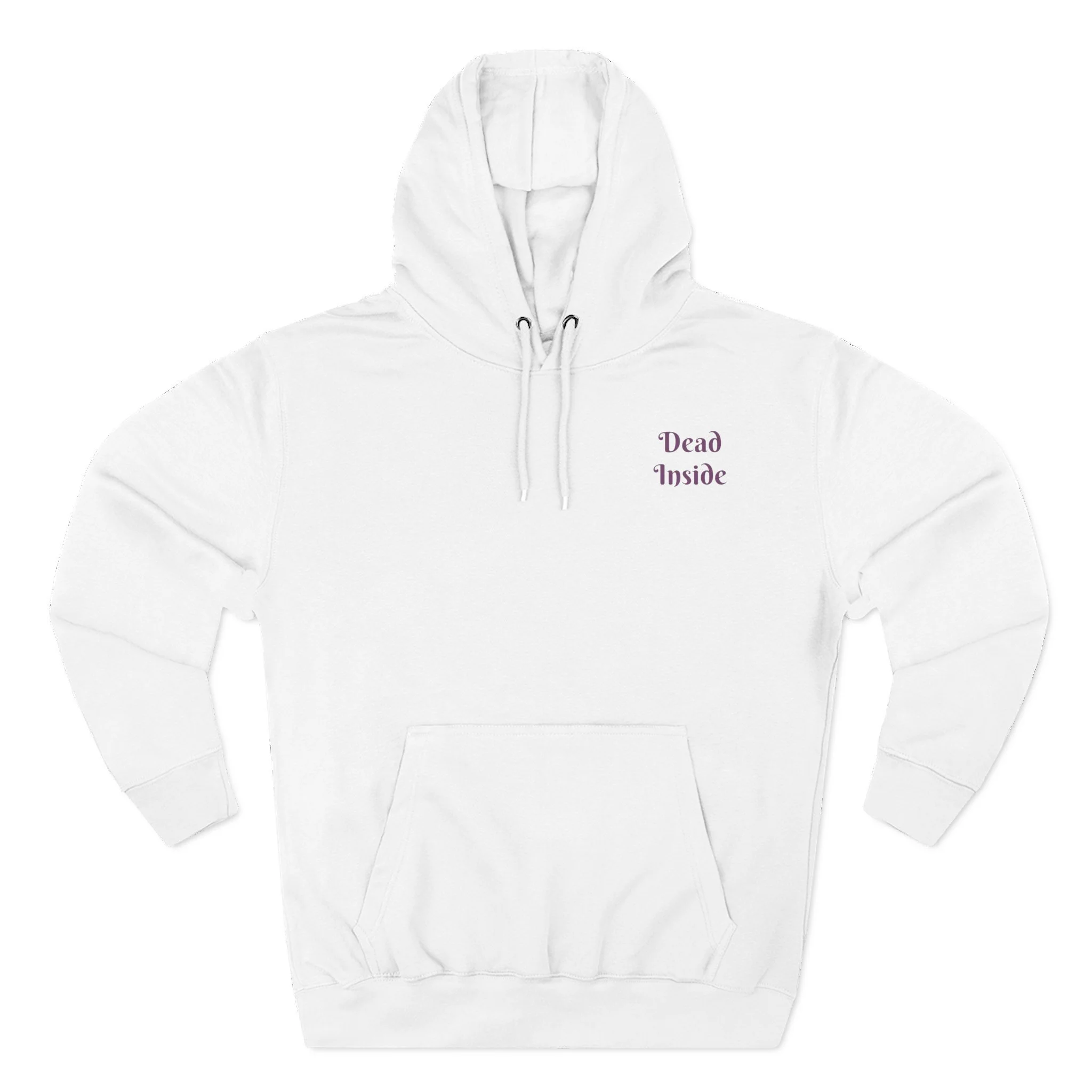 Dead Inside Skeleton Unisex Hoodie, Alternative Streetwear, Paranormal Graphic Sweatshirt