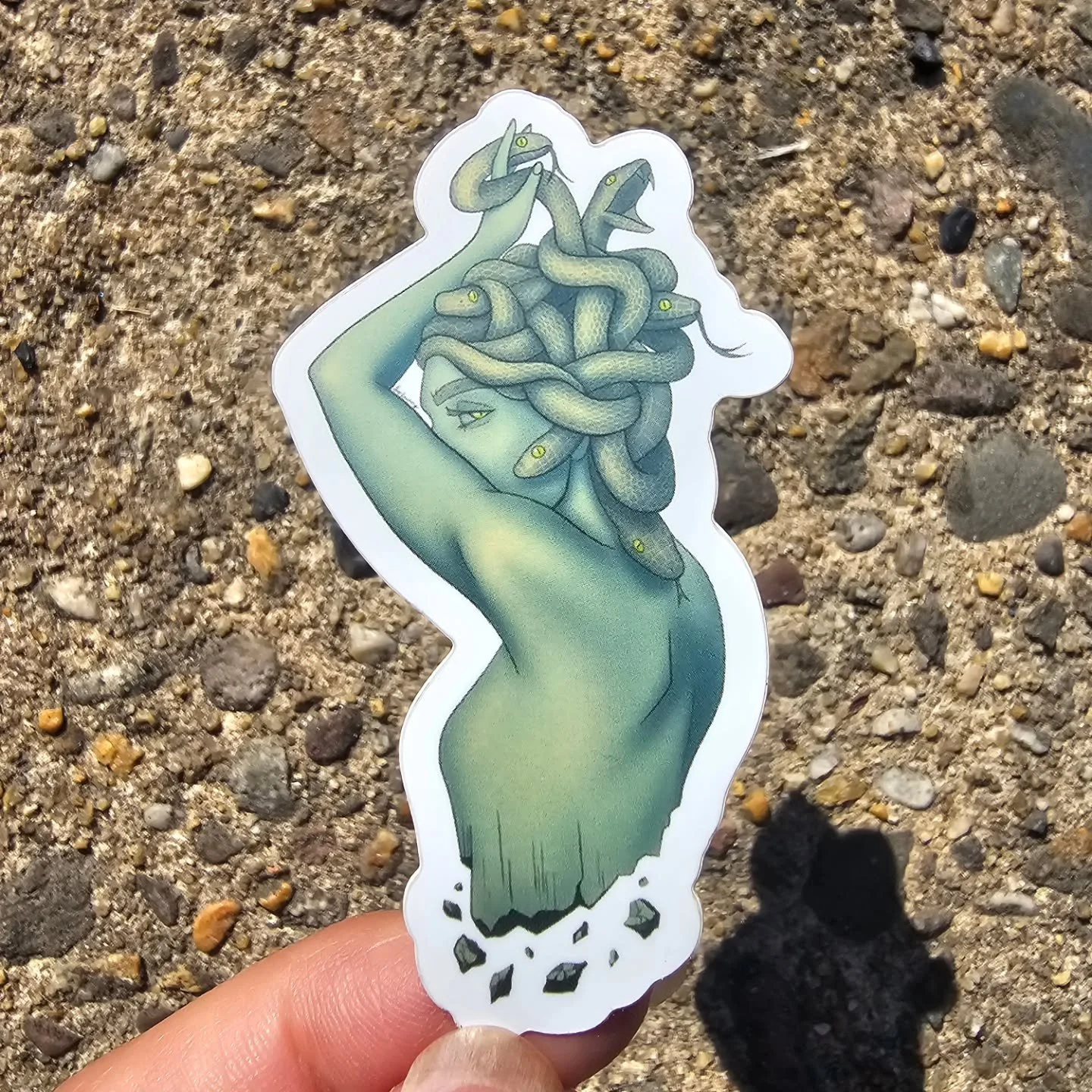 Medusa was feared as a monster, a Gorgon with living snakes for hair and a gaze that could petrify anyone who met her eyes. She is seen as a powerful symbol of protection, capable of warding off evil and even reclaimed by many as a symbol of resilien
