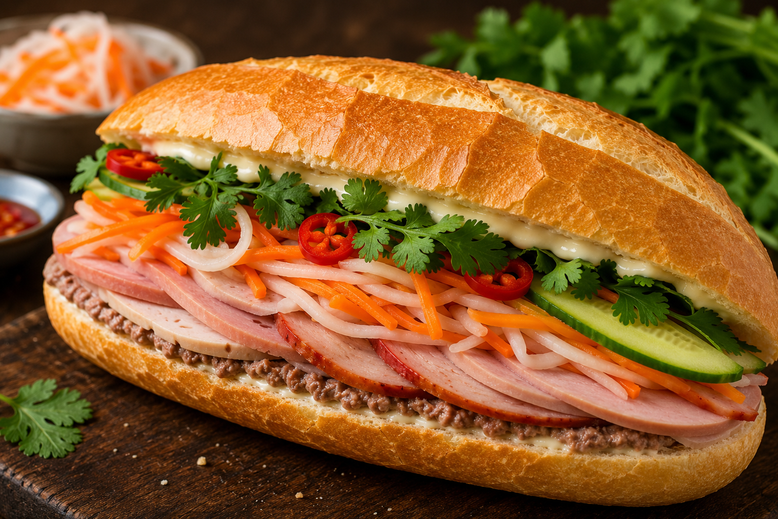 Bánh Mì Thịt Nguội Recipe: Vietnam’s Classic Cold Cut Baguette