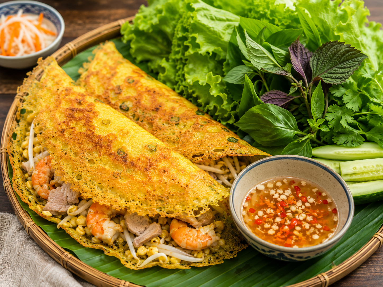 Bánh Xèo Recipe: The Crispy Vietnamese Pancake Built For Herbs