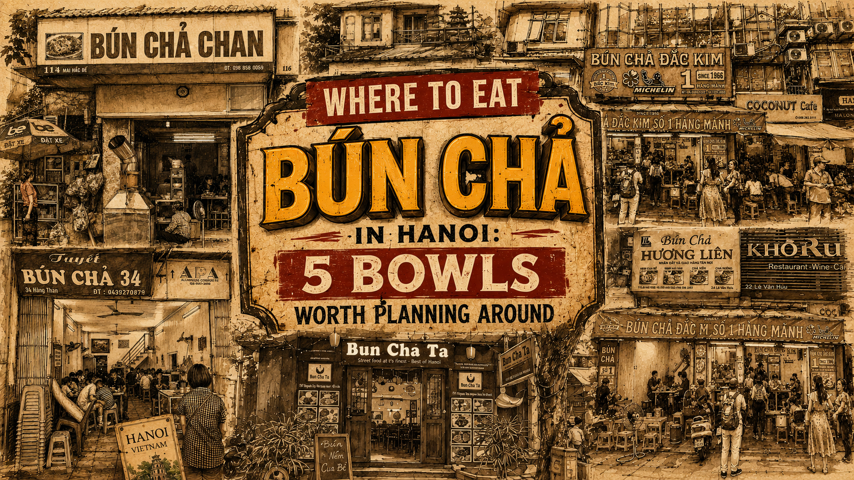 Where To Eat Bún Chả In Hanoi: 5 Bowls Worth Planning Around
