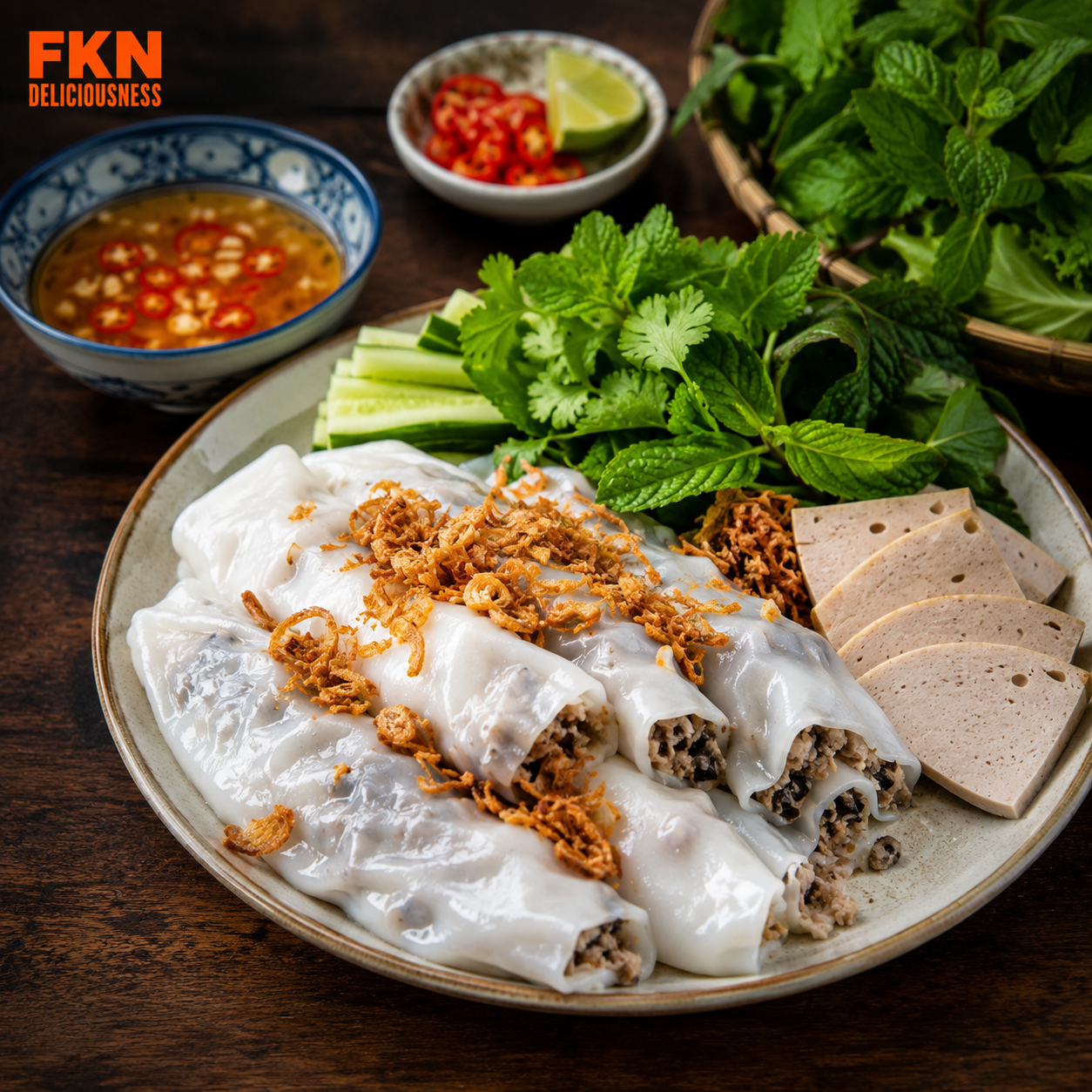 Bánh Cuốn: Vietnam’s Steamed Rice Rolls