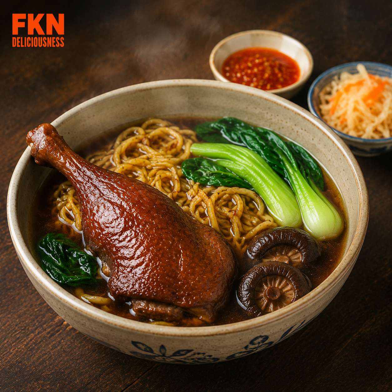 Mì Vịt Tiềm: Vietnamese Duck Noodle Soup With Deep Herbal Broth