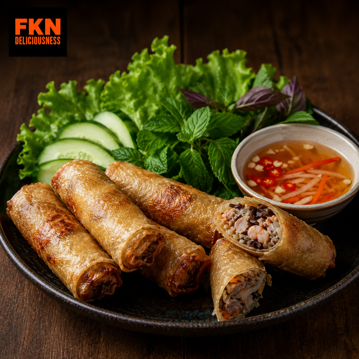 Chả Giò: Vietnam’s Crispy Fried Spring Rolls