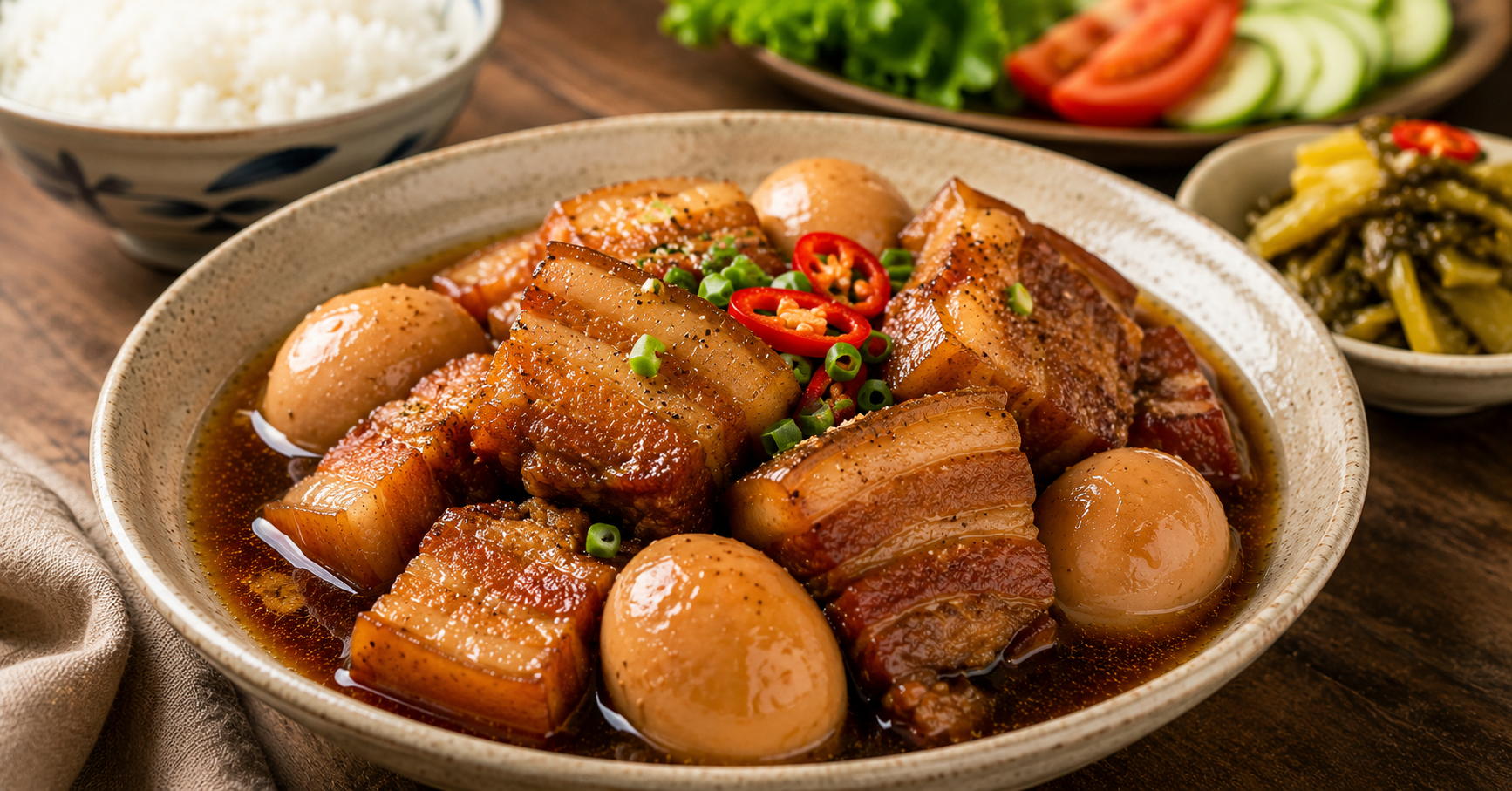 Thịt Kho Trứng Recipe: Vietnamese Caramelized Pork And Eggs