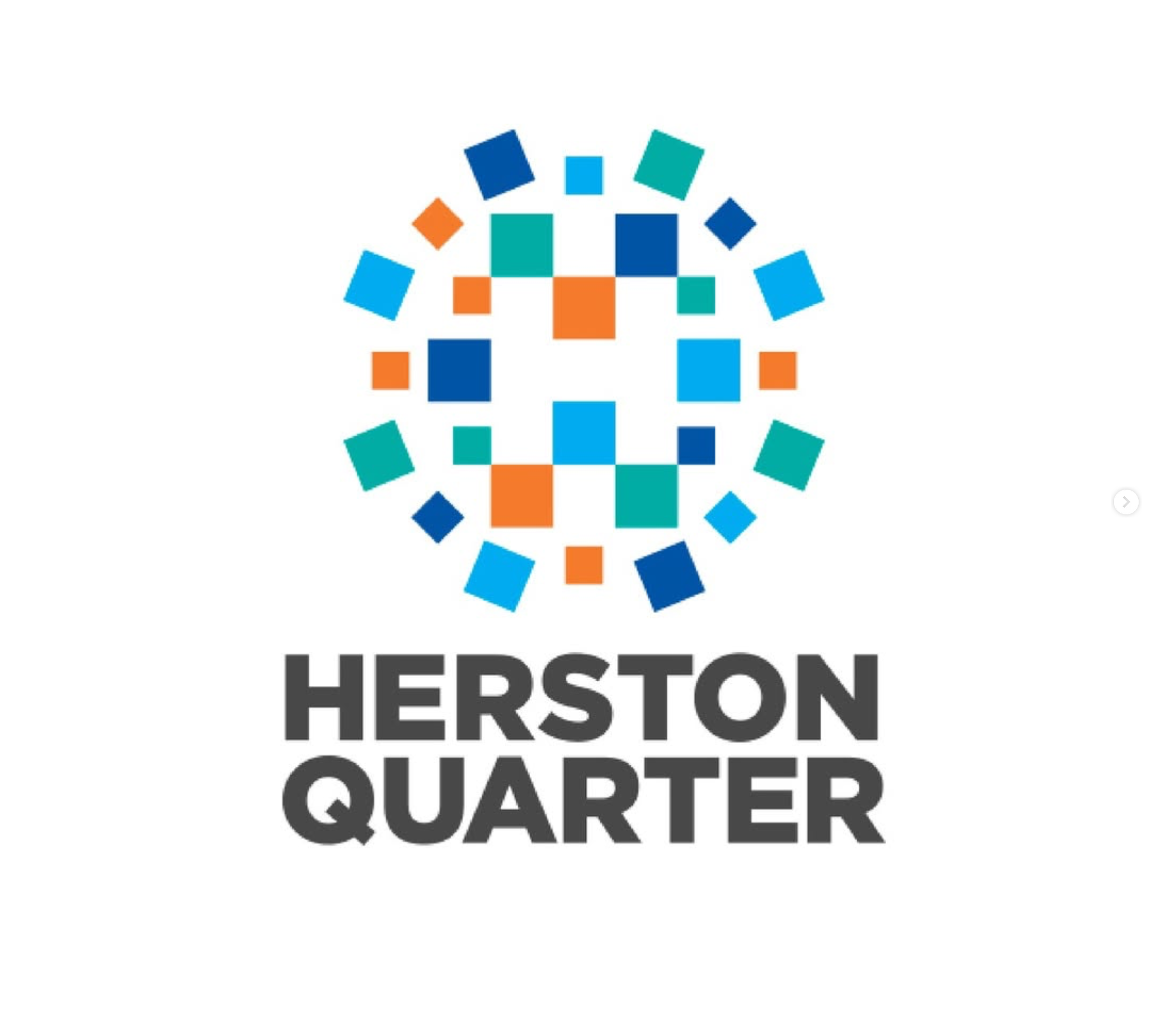 The Herman Quarate logo, consisting of colorful geometric shapes arranged in an abstract pattern, with the name 'Herman Quarate' below in bold black text.