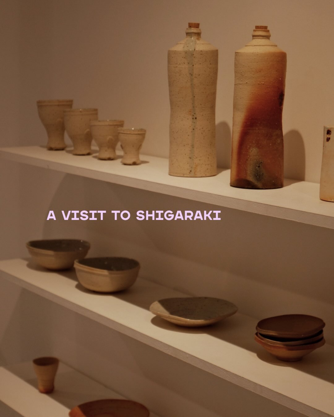 Seeing the tools, the workshops, and occasionally catching a glimpse of someone working on a piece made this visit very memorable &hearts;️

It felt slower, and much more connected to the craft itself.

Also, tanuki&hellip; I&rsquo;m still not fully 