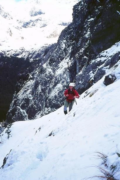  Ian, Climbing up the gut 05/10/2002 