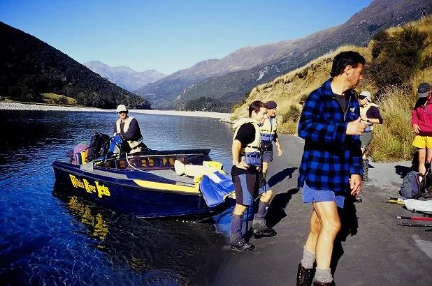  Our jetboat. 