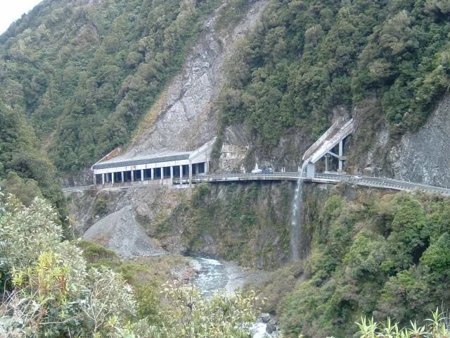  Protective measures over the Otira Road 