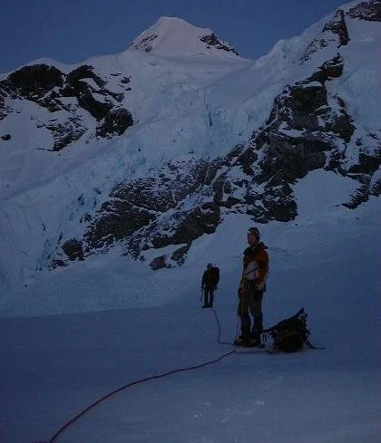  Rachael &amp; Dave below Mt Green 