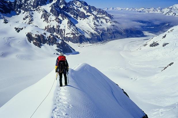  Garth, descending Mt Green 