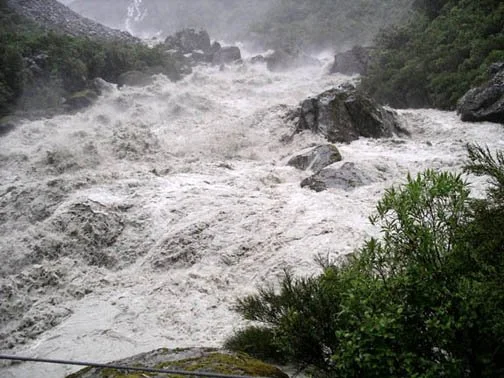  Evans River in flood 