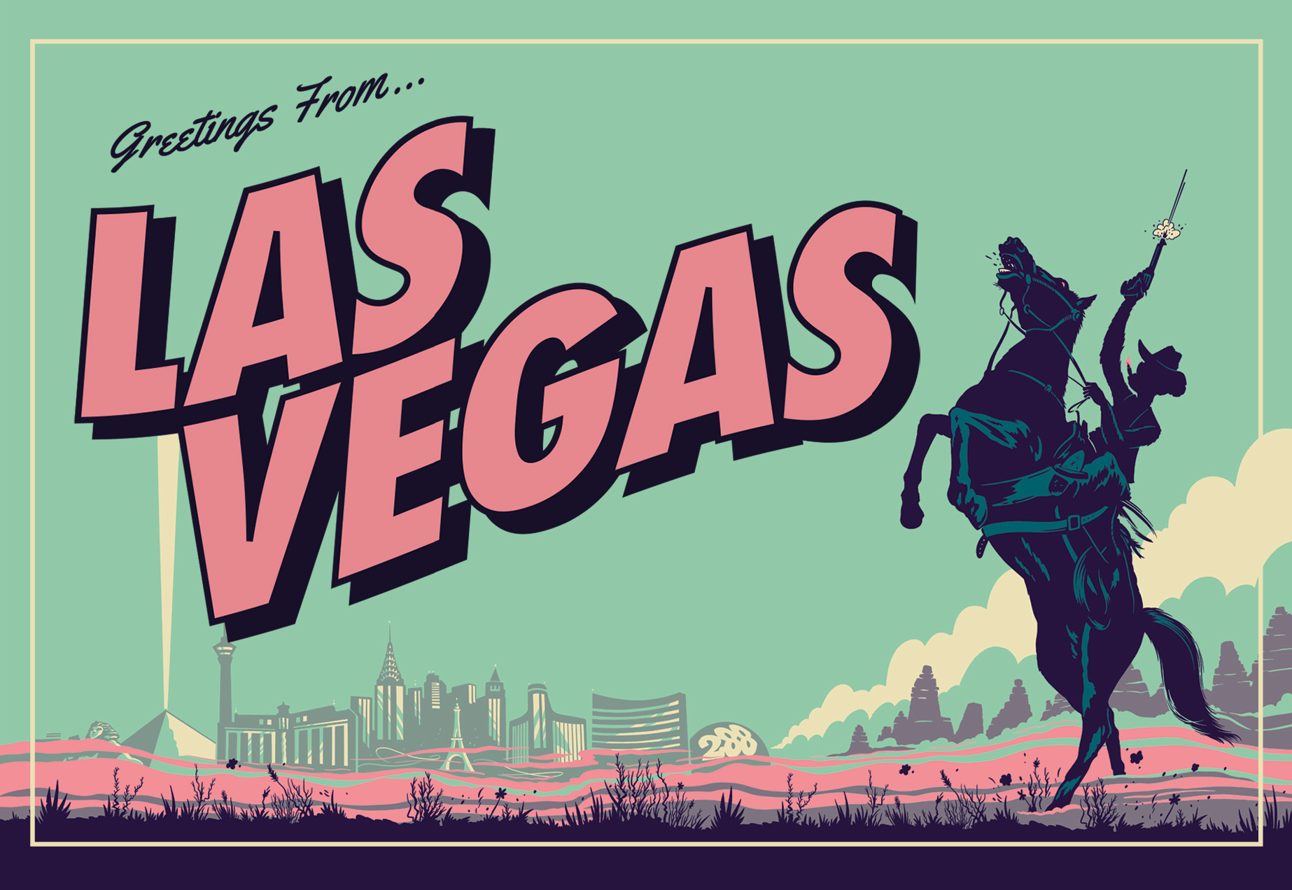 Las Vegas Postcard