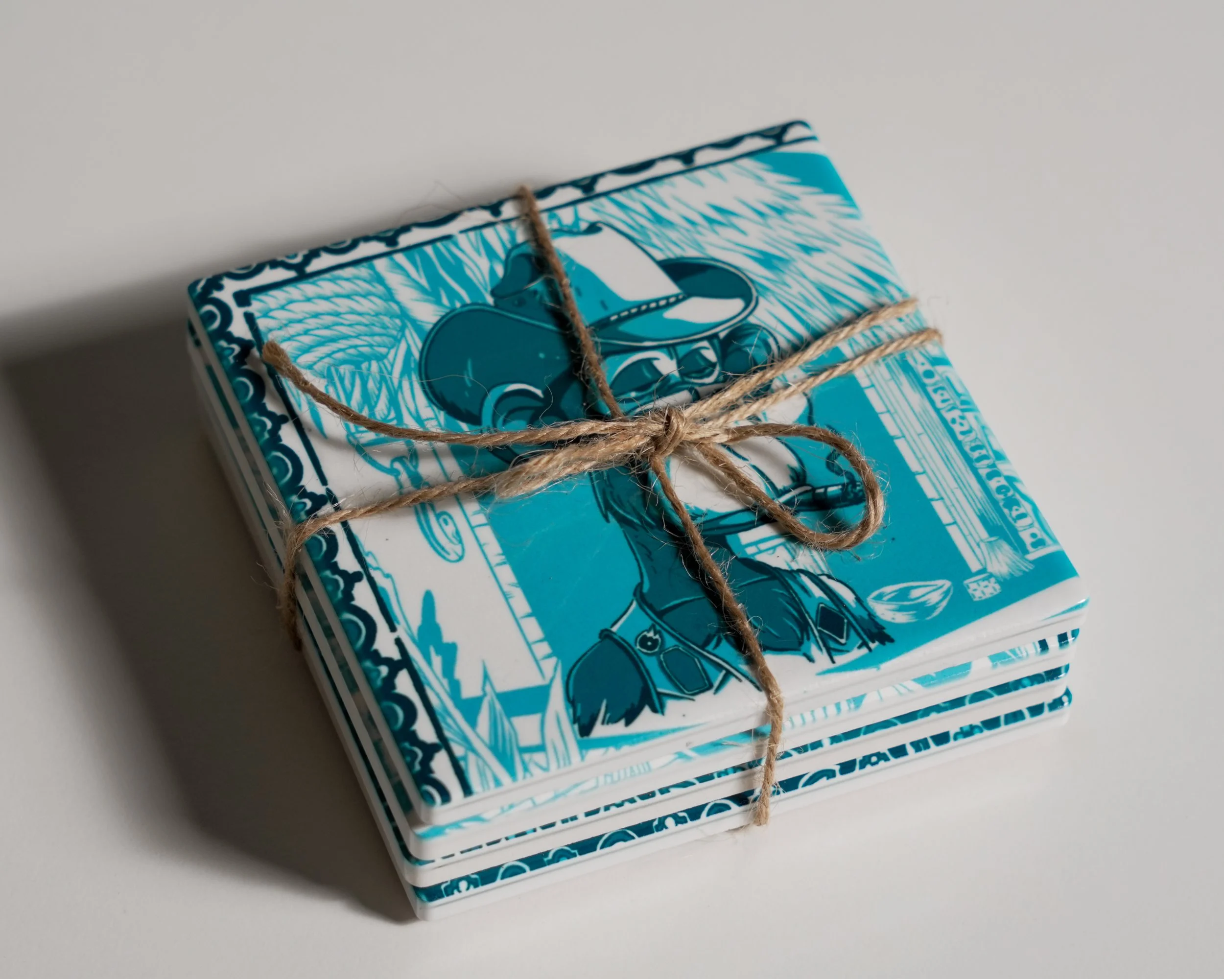 288 Lisbon Azulejos Coasters Ceramic