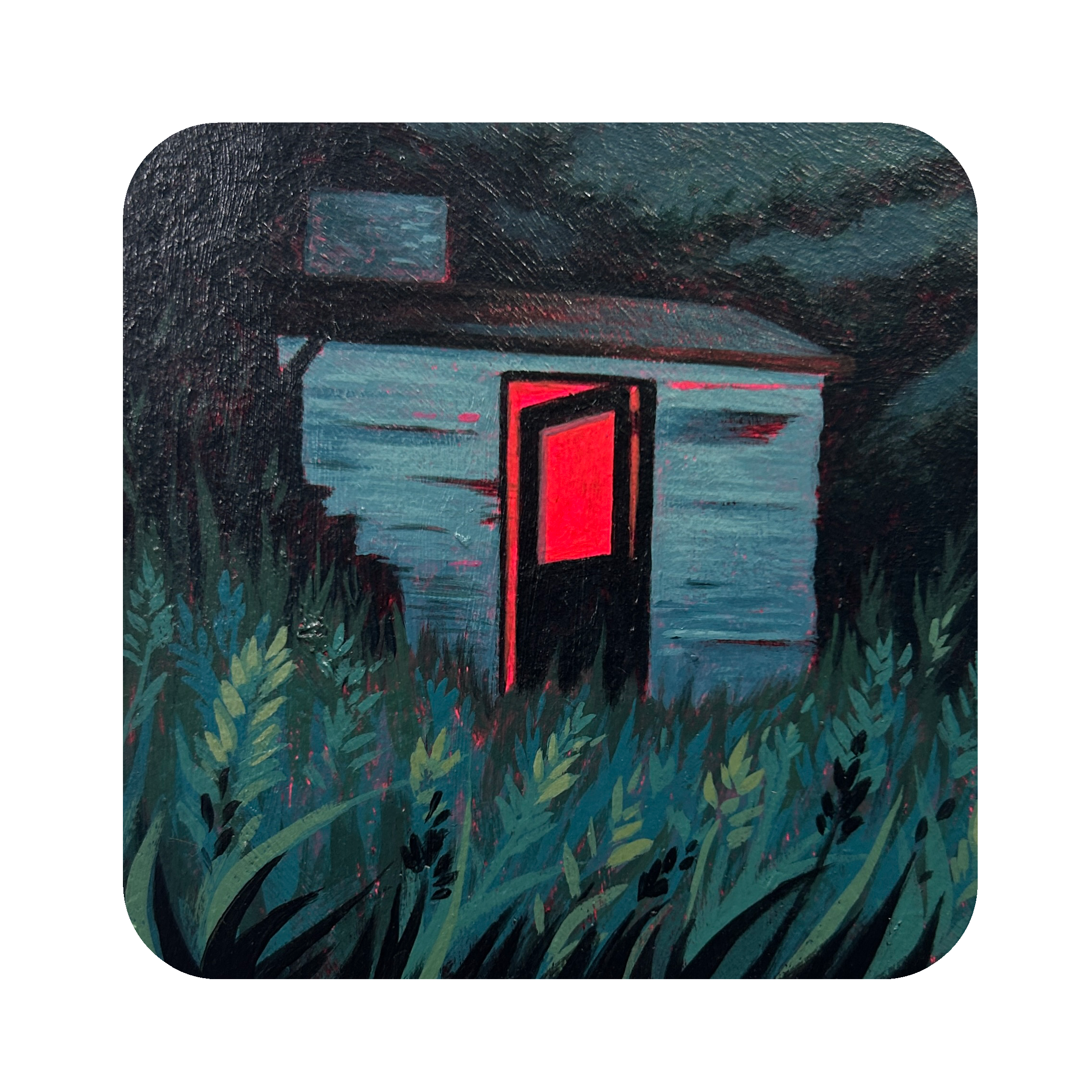 Red Screen Door