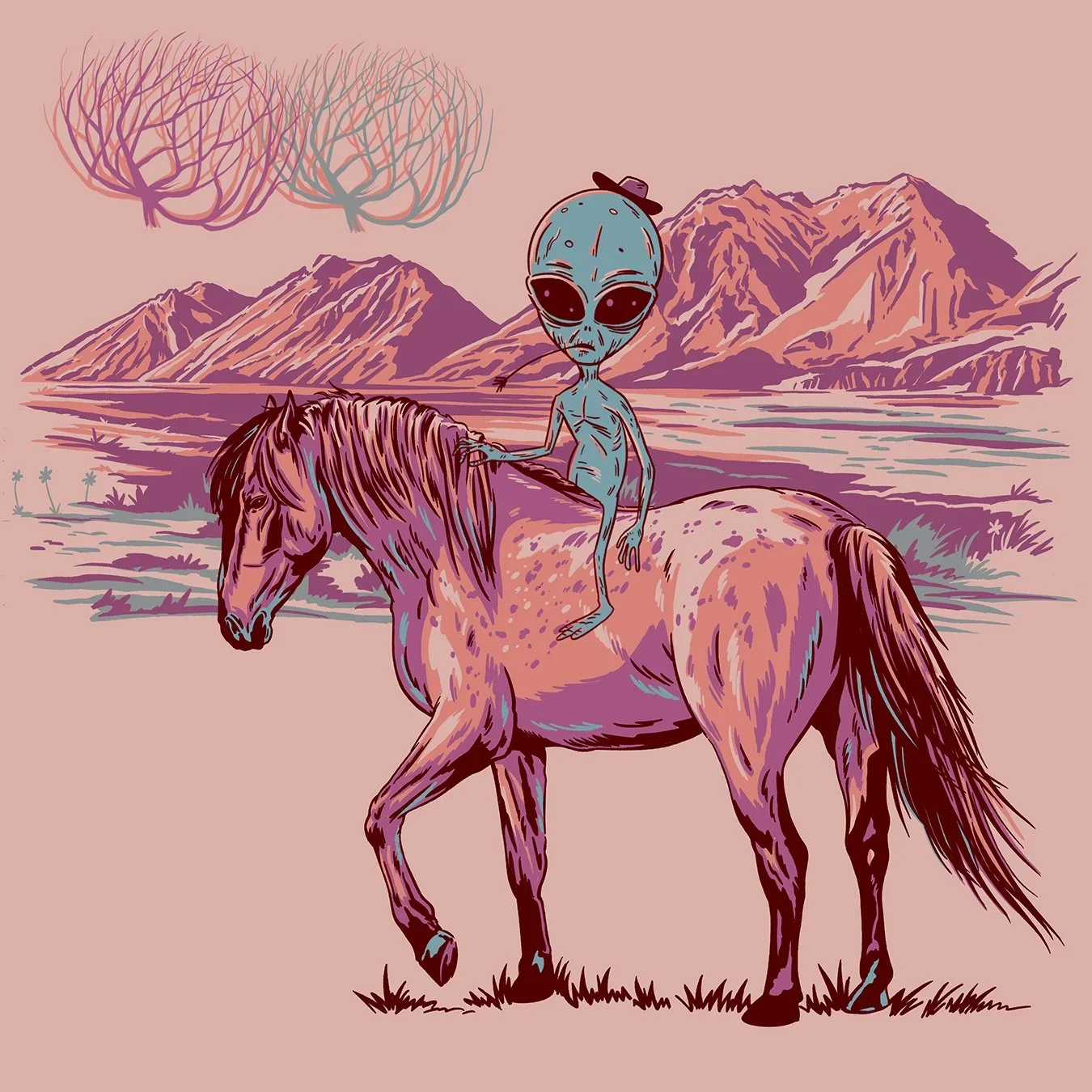 Alien Mustang Wrangler