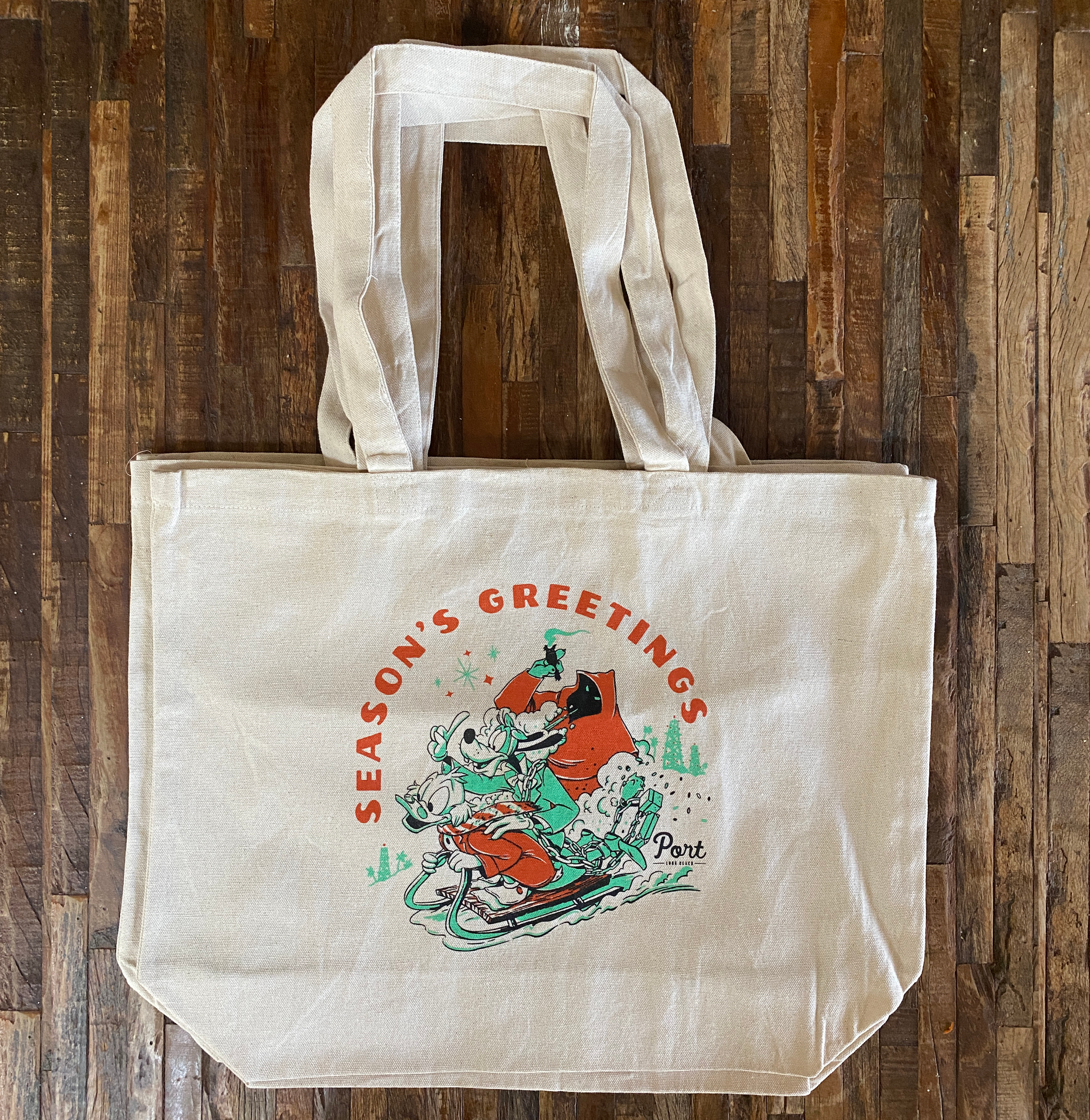 Port LBC Season's Greetings Tote