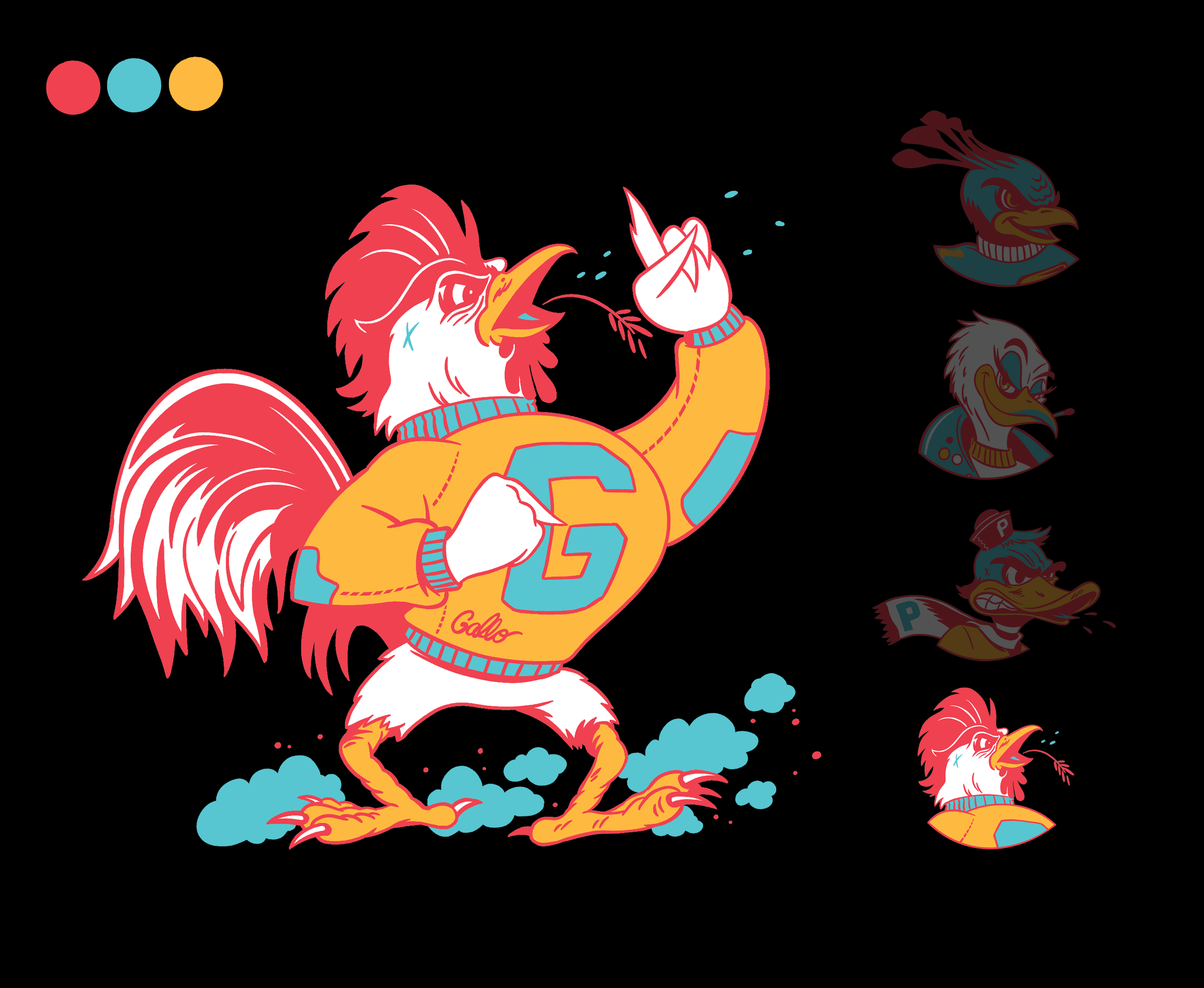 SP Gallo Mascot