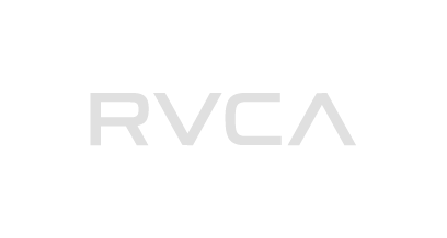 RVCA logo in white on a black background