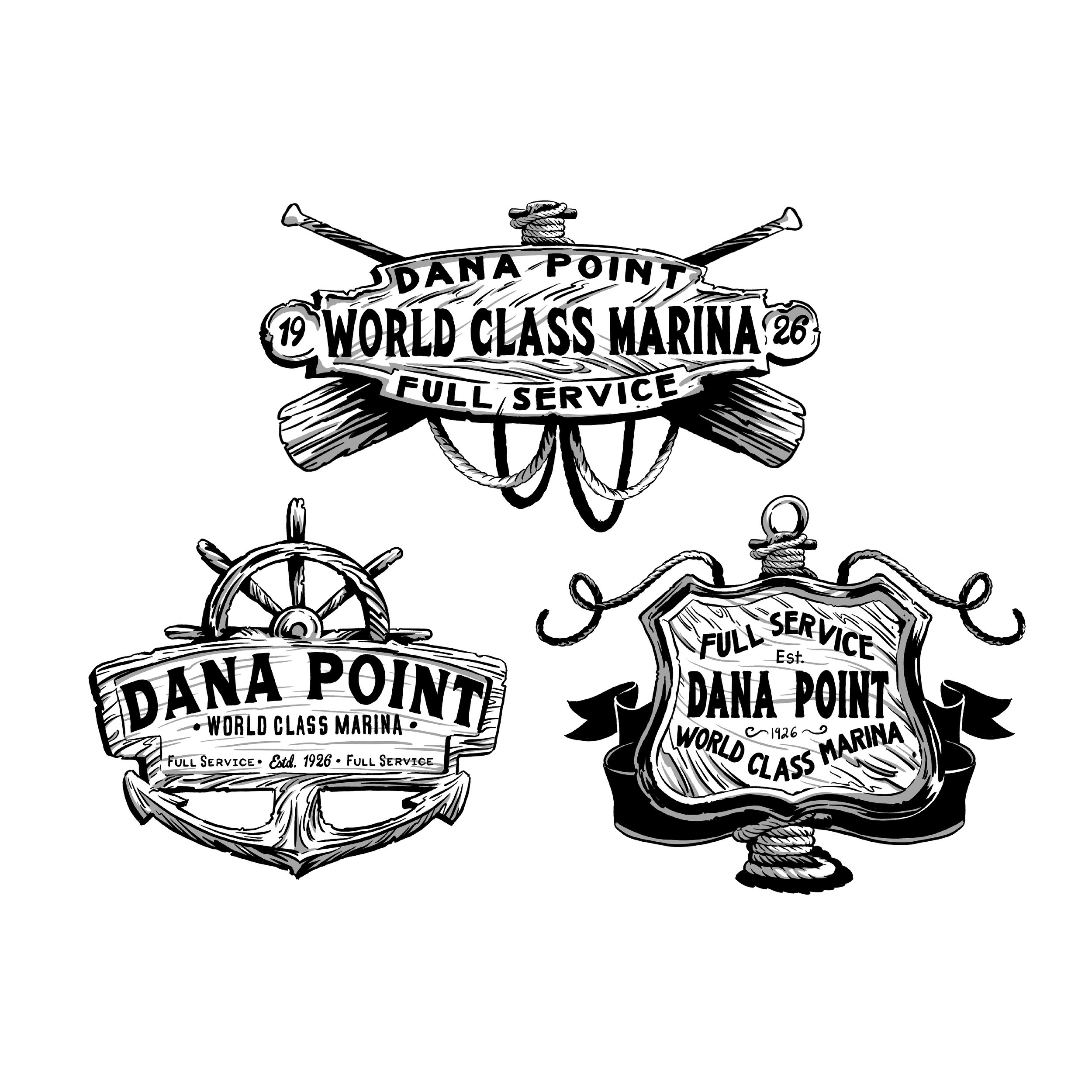 Dana Point Marina Signs 2
