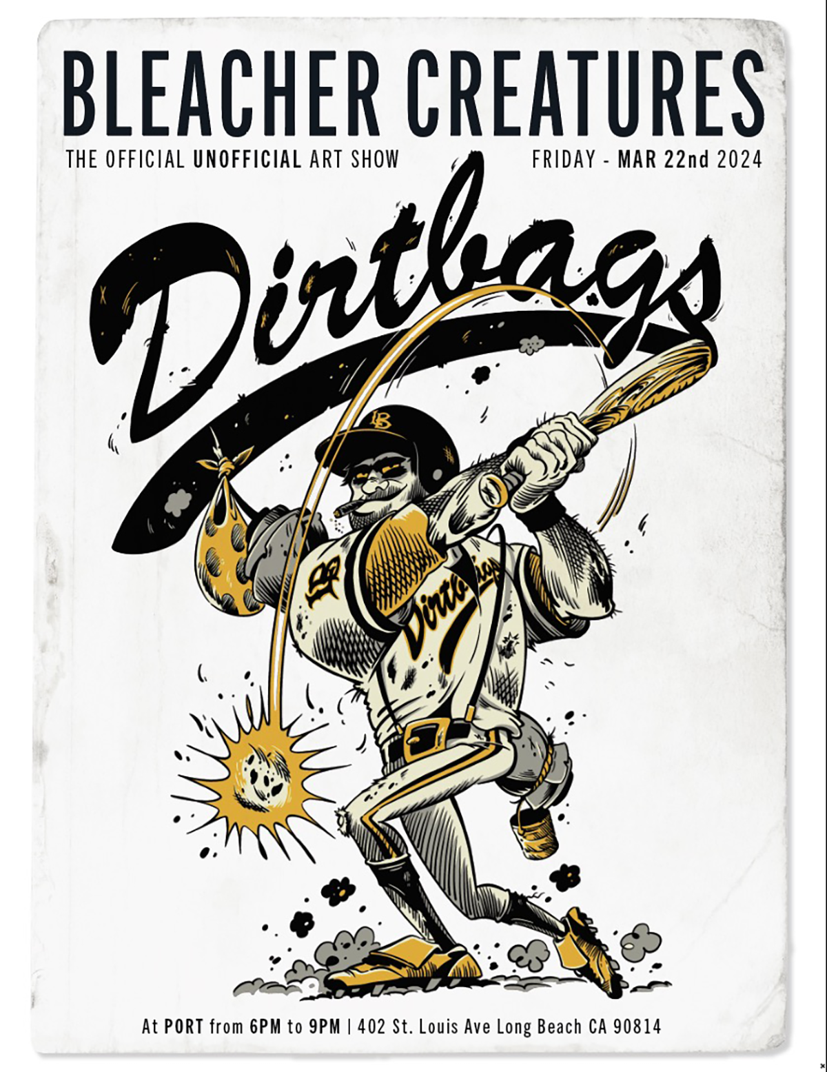 Bleacher Creatures Screen Print