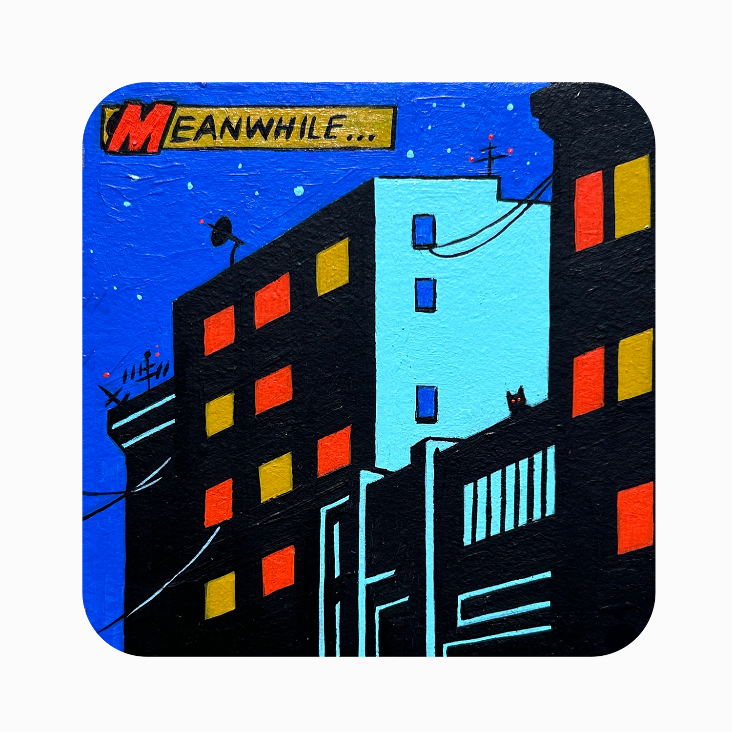 Salut! Coaster Painting - Meanwhile 2026