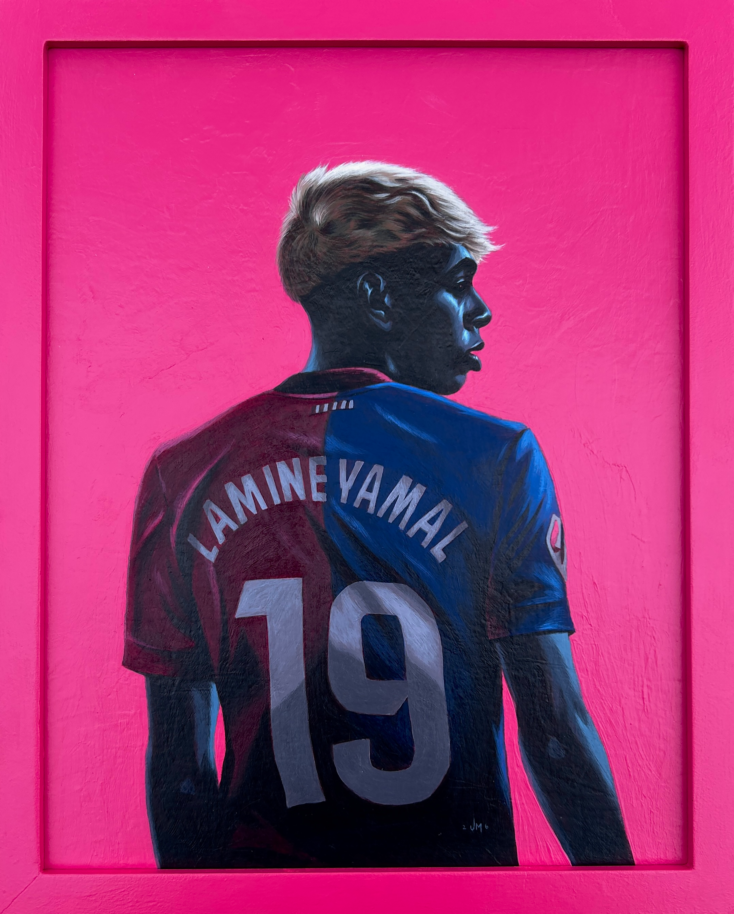 Lamine Yamal Painting