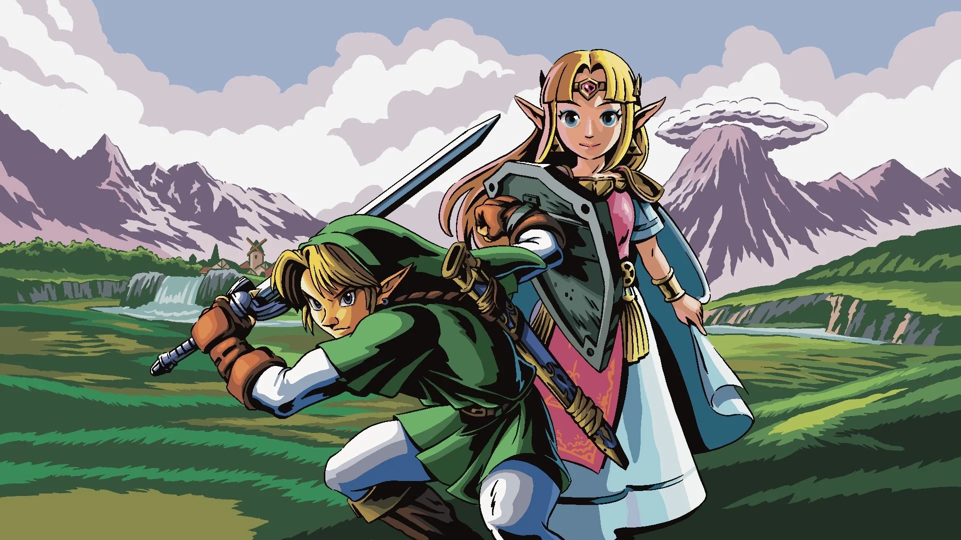 Zelda and Link