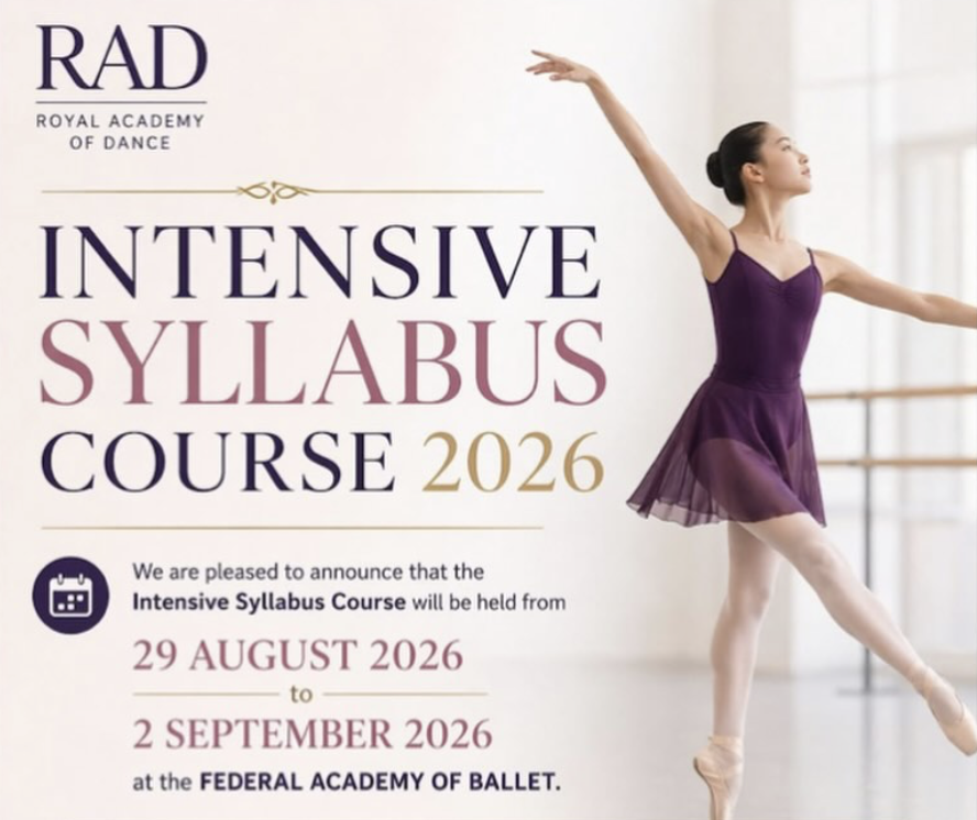 RAD Intensive Syllabus Course 2026