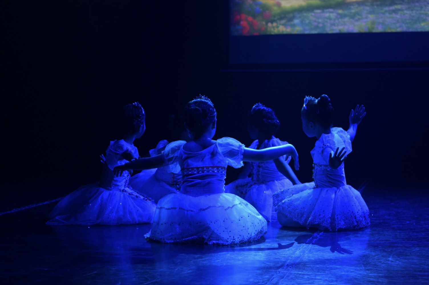 Our little ballerina's at our annual concert at Federal Academy of Ballet, Petaling Jaya.