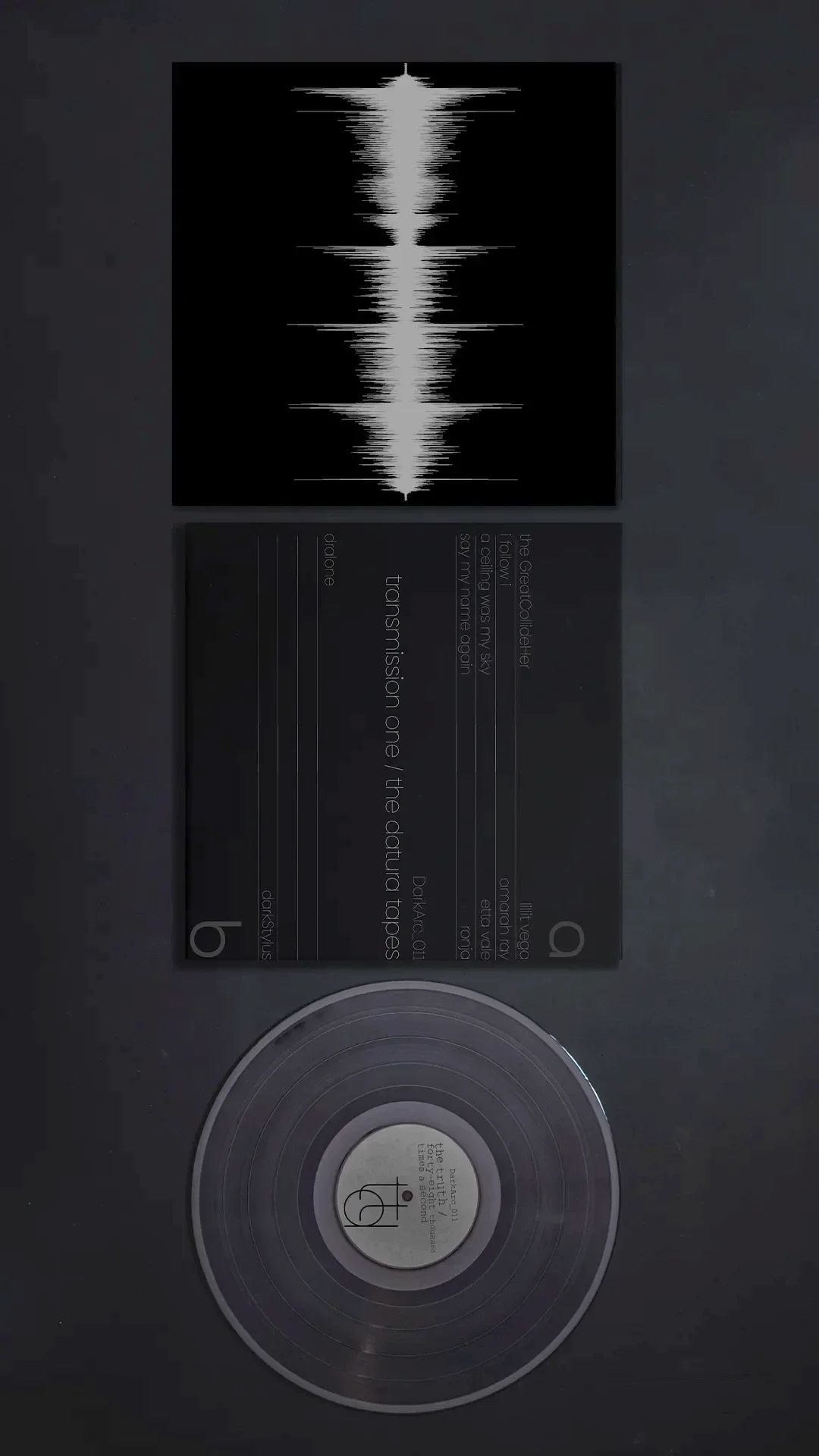 THE TAPES SAMPLER 
Art & design for our label sampler LP
