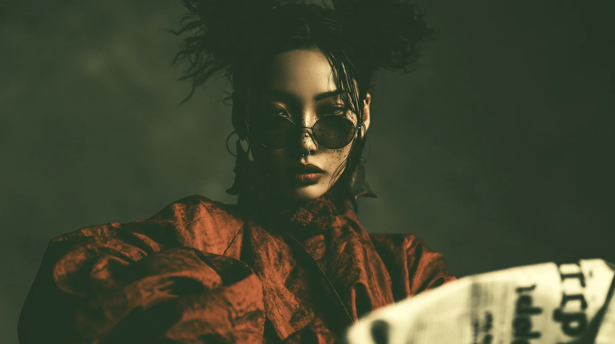 Mujiki Rocks FugaceFugace's 'Zepellin' coat