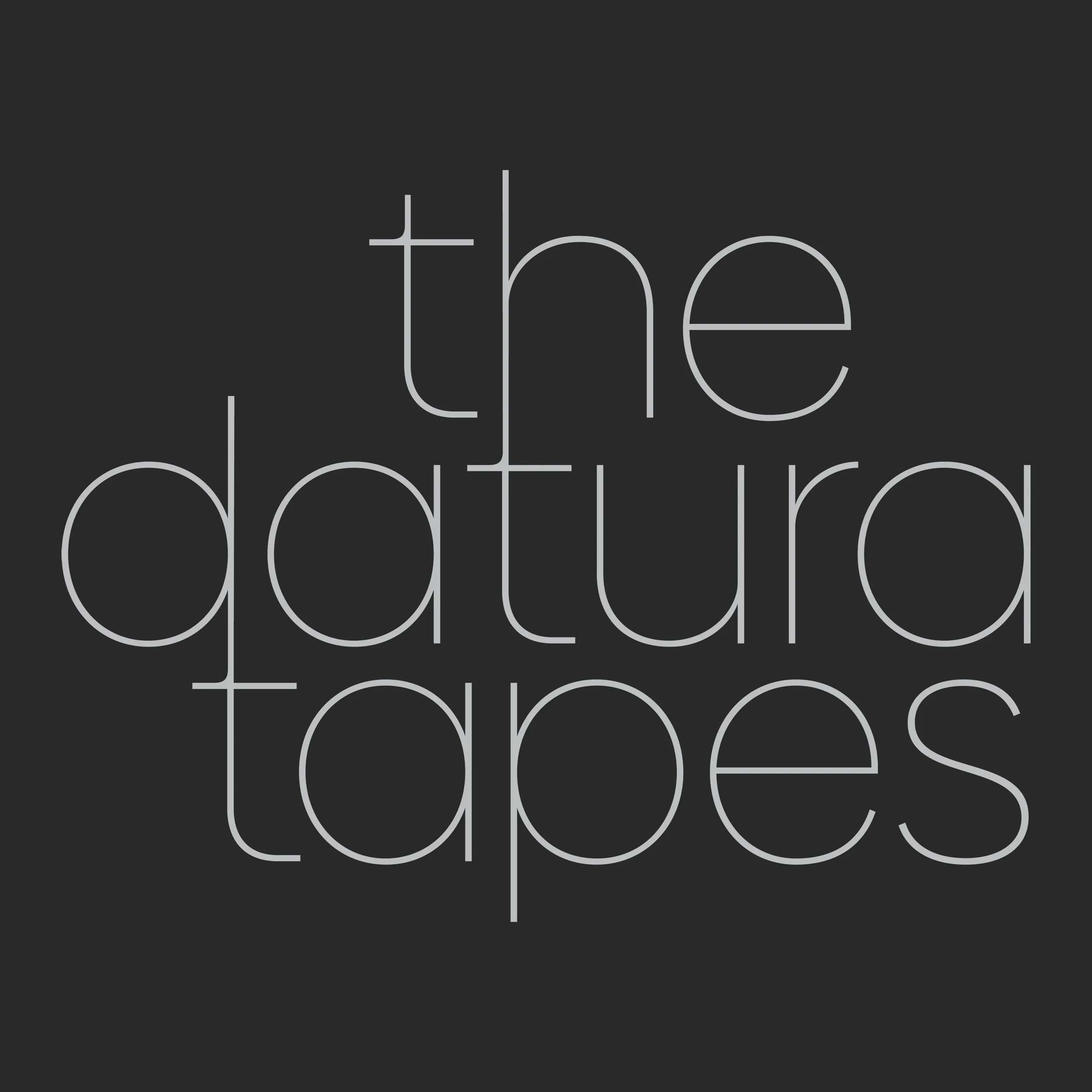 The first logotype expression of The Datura Tapes