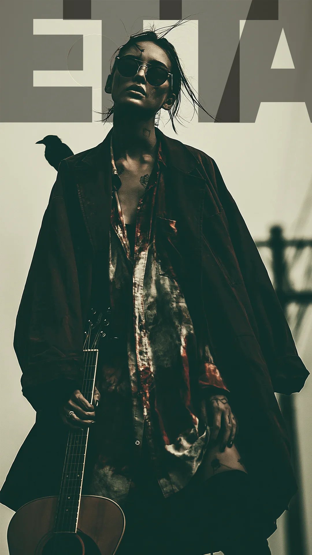 ETTA
Limited edition fashion print of Etta Vale in her Crosswire jacket