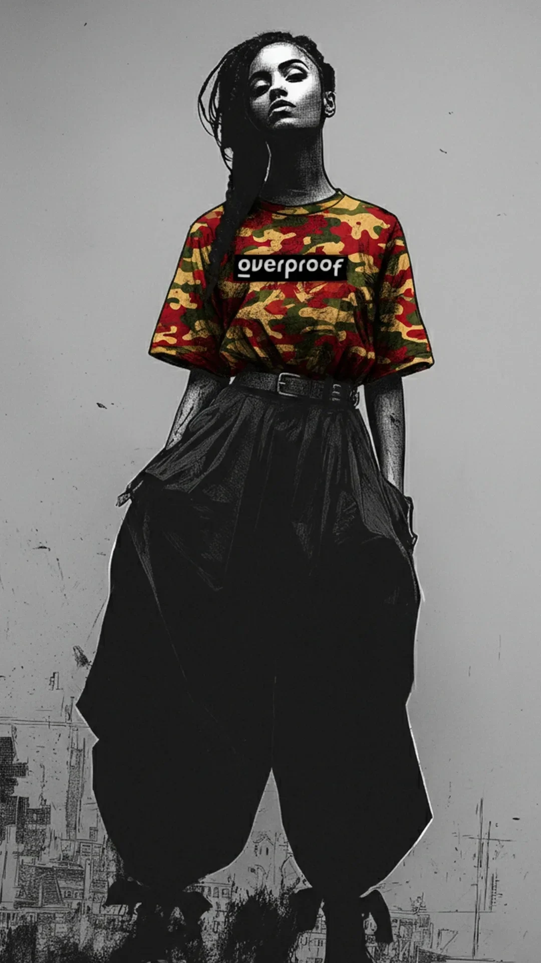 OVERPROOF CAMO
First merch for our new collaboration.